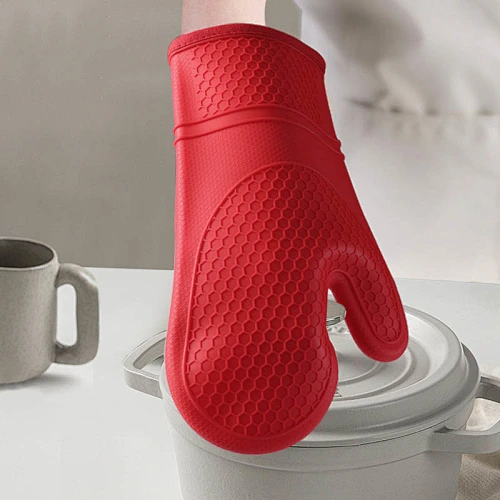 black gloves for cooking